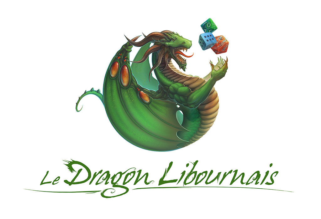 Logo et Pïcto Dragon Libournais